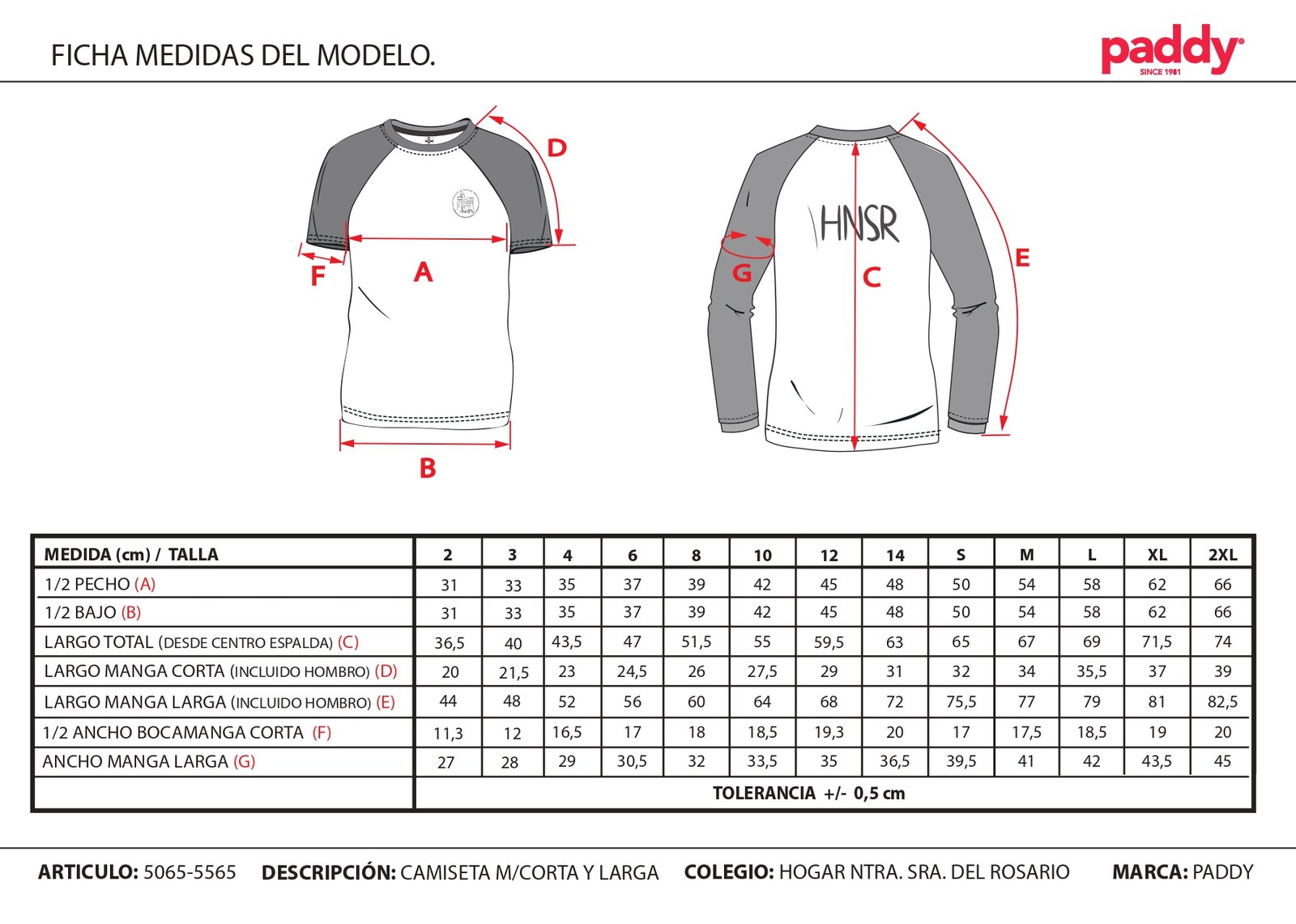 Camiseta chándal manga corta - Imagen 2