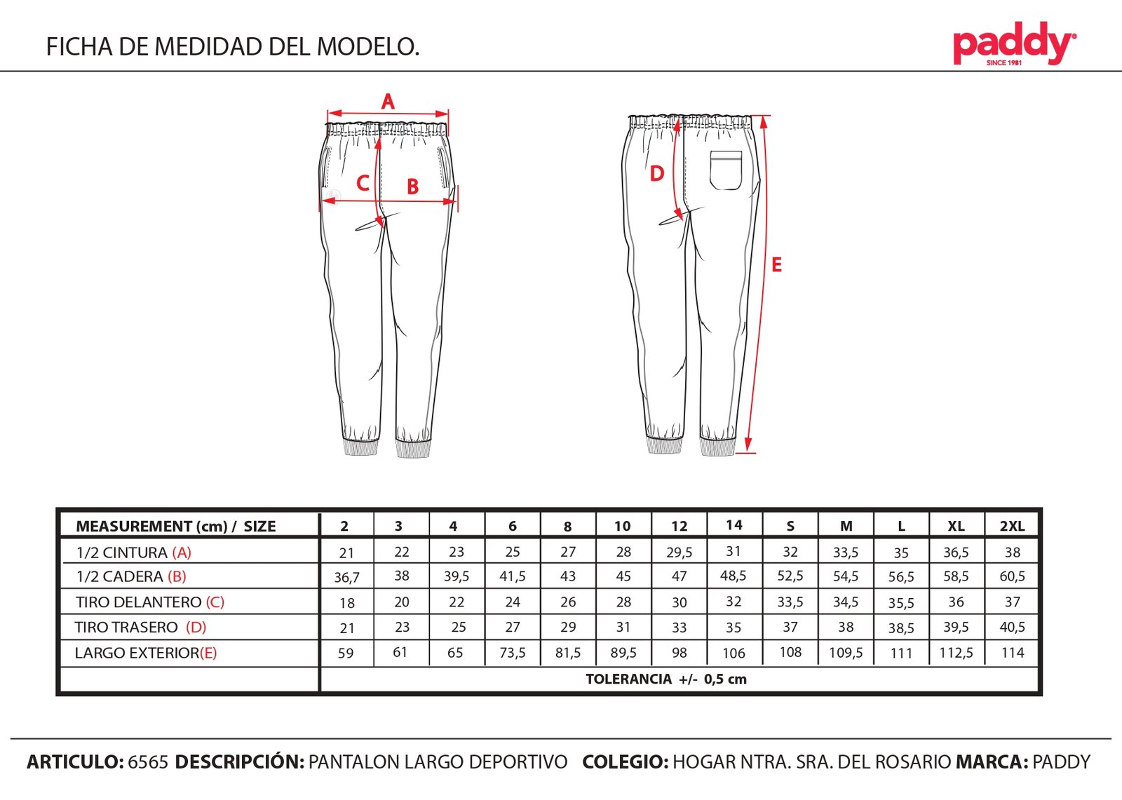 Pantalón chándal largo - Imagen 2
